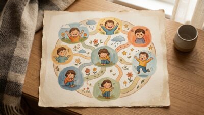 Карта базовых эмоций ребёнка 3–6 лет