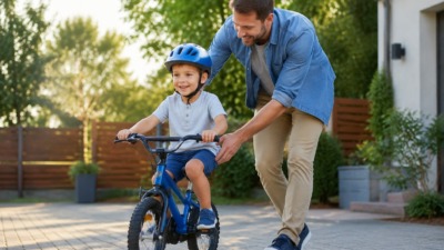 Первый велосипед: как поддержать ребёнка, когда не получается