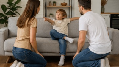 Ребёнок командует родителями: что делать