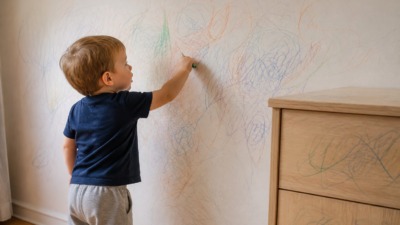 Ребёнок рисует на стенах и мебели: почему и как направить