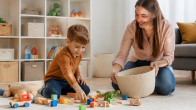 Как научить ребёнка убирать игрушки